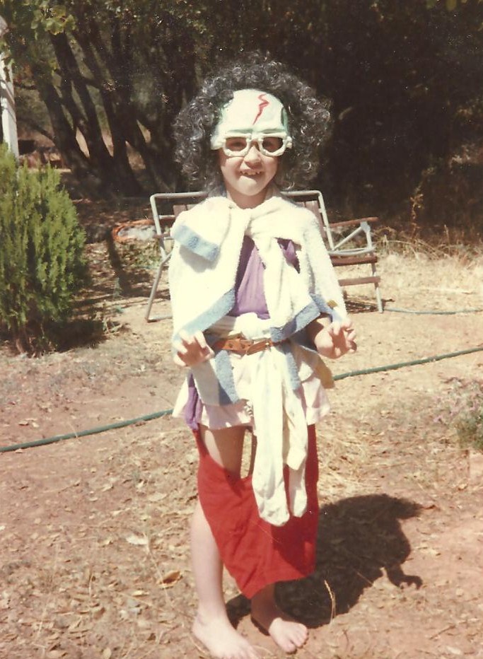 Photo of Serena Gingold Allen as a child